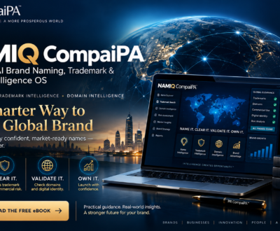 NamiQ CompaiPA Unlock Global Brand Naming, Trademark Search & Domain Name Viability