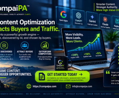 CompaiPA, Create Content Optimization That Attracts Buyers and Traffic