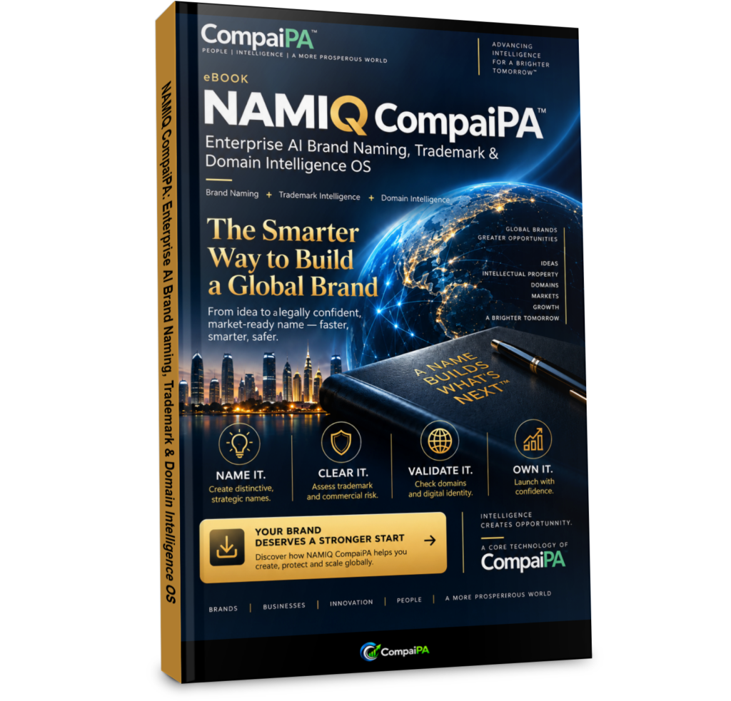 NAMIQ CompaiPA Global Brand Naming, Trademark Search & Domain Name Viability